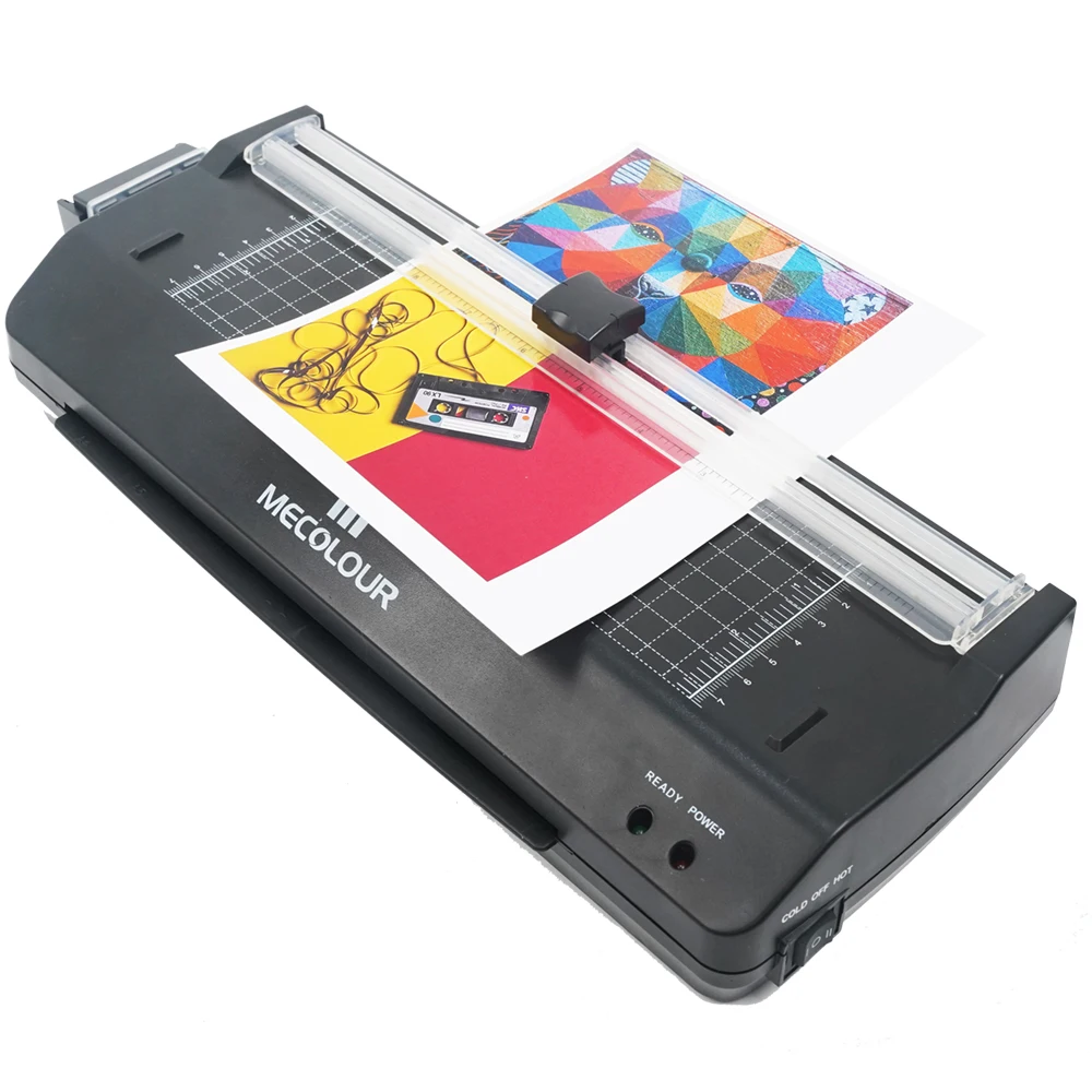 Portable Office Presentation Laminators 3 in 1 Thermal & Cold A4 Laminator Machine with Laminating Sheets