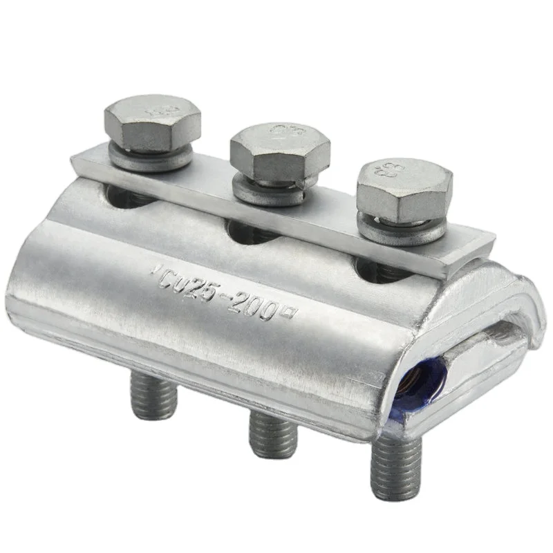 Series bimetallic Parallel Groove Clamp Electrical Aluminum and Copper Parallel Groove Connector Aluminium PG Clamp