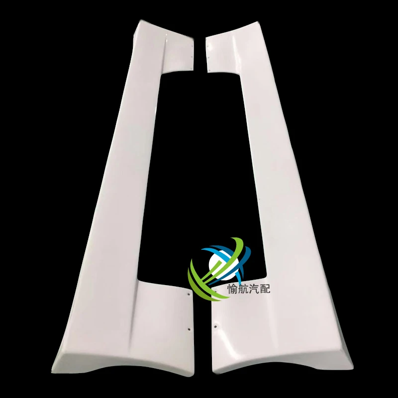 For Silvia S13 Rocket bunny style Fiber Glass side skirt