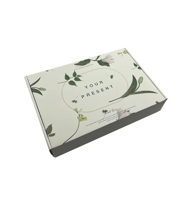 Food Corrugated Cardboard Gift Mailing Box Subscription Box Packaging Wholesale for Vacuum Cup Pills Tea Coffee Wine Packing