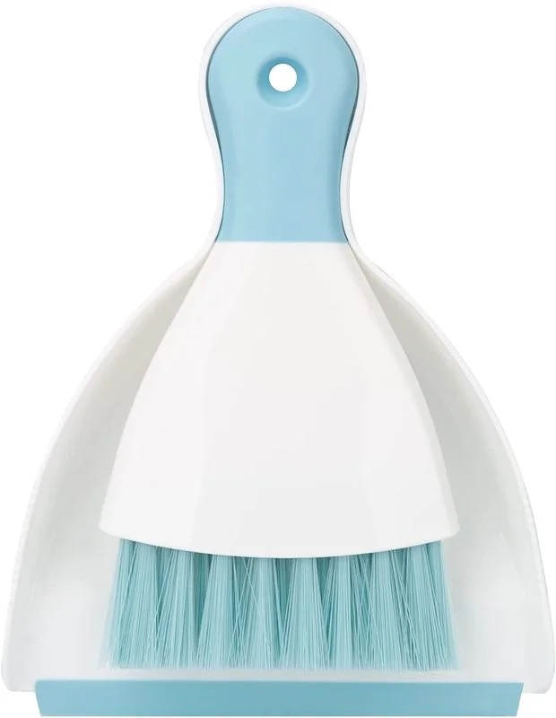 Kworld мини-пластиковая настольная щетка для чистки, набор компьютерной клавиатуры, метла и совок для детского дома