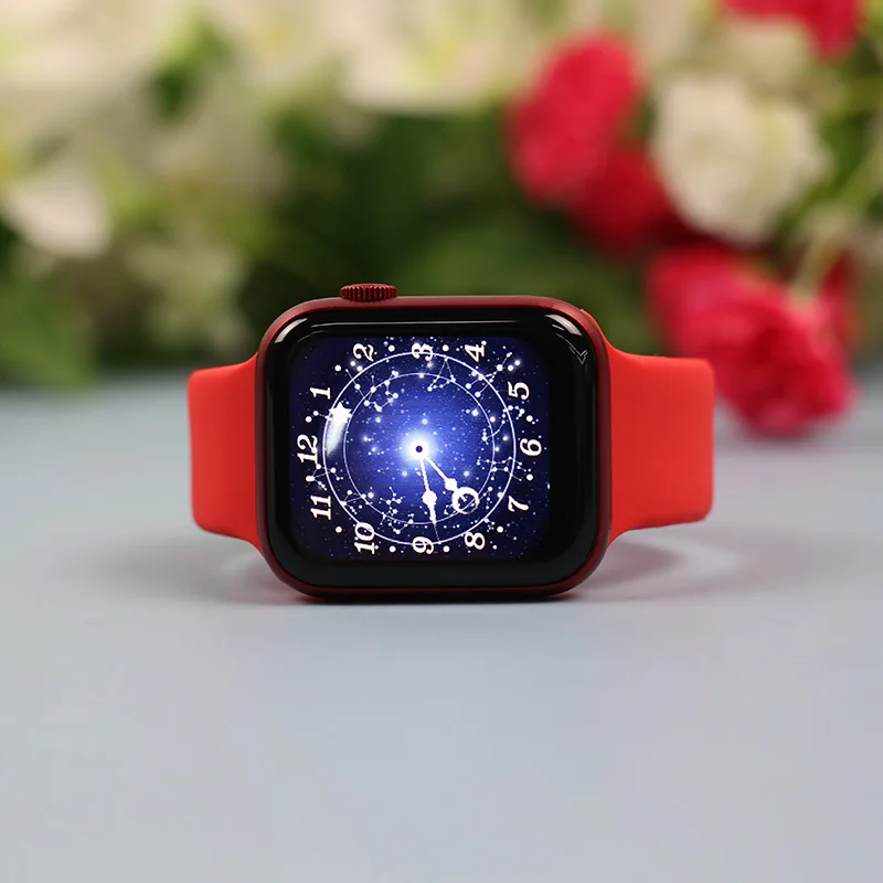 
2021 Wholesale AK76 Smartwatch Android fitness traker watch smart bracelet iwo 13 Series 6 reloj inteligente Smart Watch ak 76 