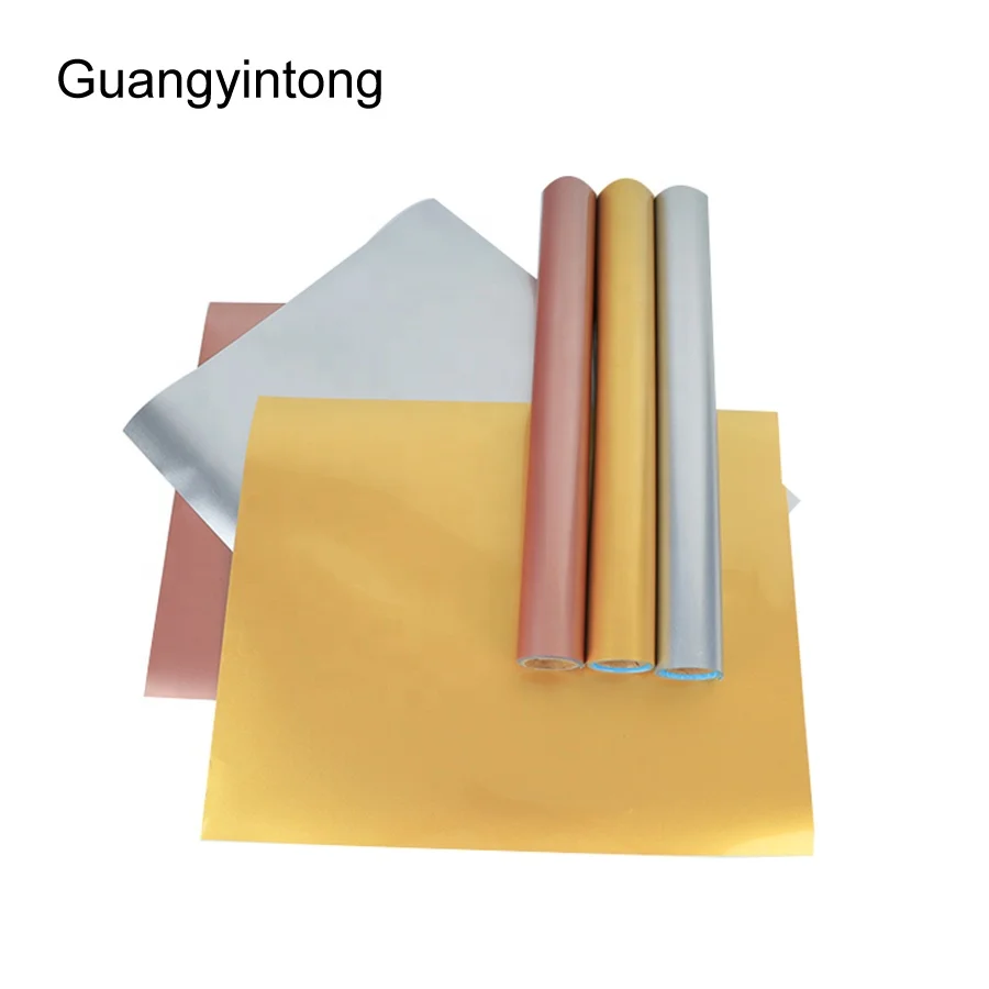 PU soft metallic high quality heat transfer vinyl wholesale elegant color easyweed htv for clothing printing logo flexible