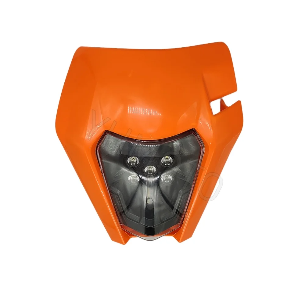 Dirtbike Led Motorcycle Parts Headlight Head Smoke Lights for KTM 300 EXC 250 XC-W TPI 690 SMC R 500 EXC-F AU EU US 2011-2022
