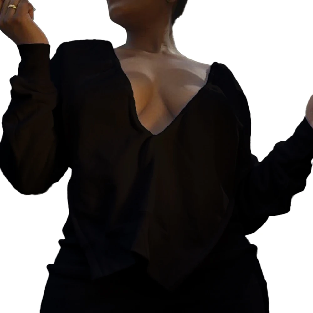 8785 Blouse New Floral Women Shirt Clothing Casual  Minimalist V-Neck Ribbed Crop Ladies Tops 2021 New Arrivals