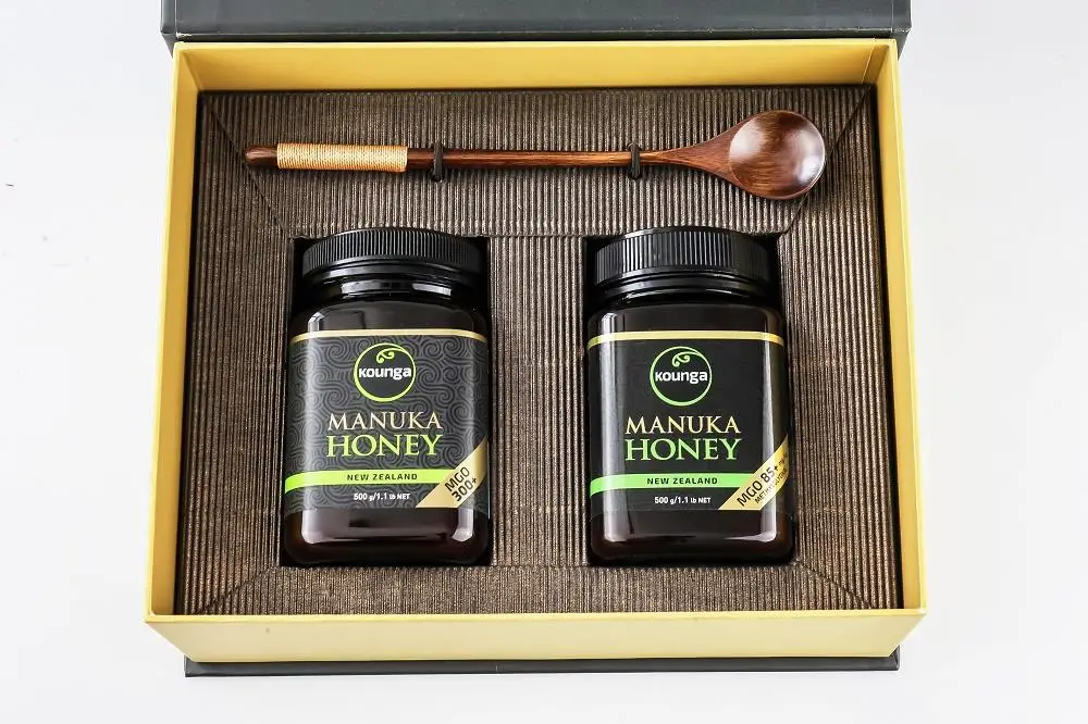 Бренд KOUNGA Новая Зеландия Manuka чистый натуральный пчелиный поток халяльный консервированный