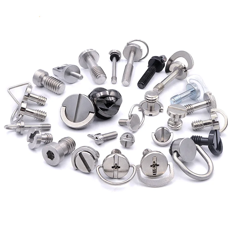 OEM D Ring 1/4 hidden Camera Tripod Screw Hidden Camera Quick Release  Mounting Screw  spy camera screw