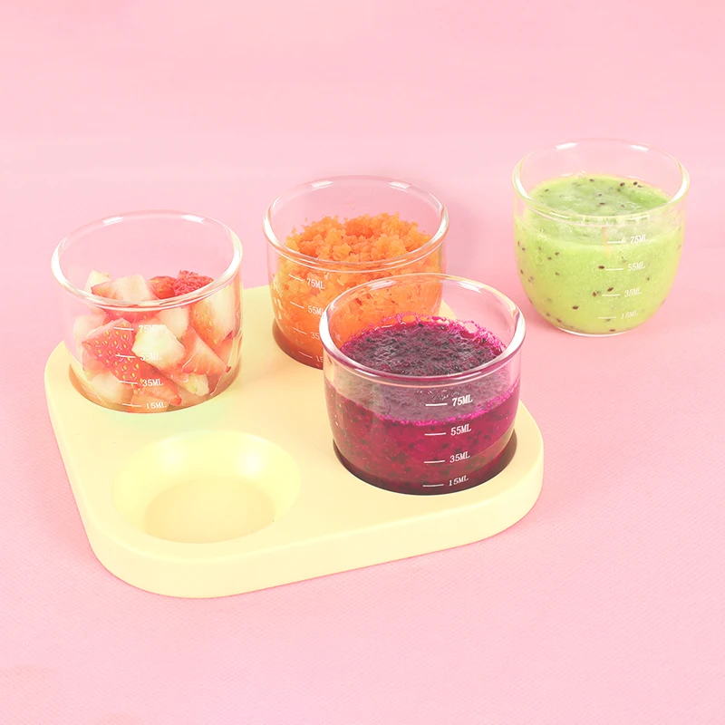 Eco-Friendly Glasses Air Tight Kitchen Grain Rice Box Glass Storage and Container Set for Food With Silicone Lid