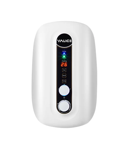 220v50hz instant electric tankless shower water heaters with pump