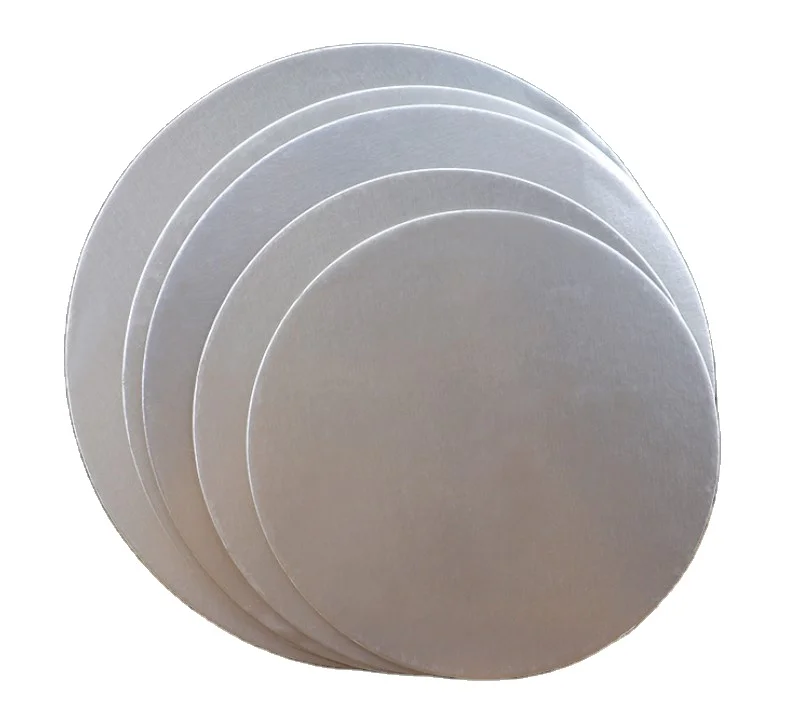 Disposable Circular Silver Thickened Waterproof And Oil Resistant Cake Tray 8 Inch