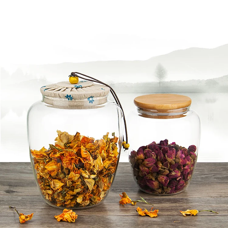 Многофункциональные стеклянные банки для хранения продуктов, кухонные стеклянные банки для хранения, герметичные банки большой емкости