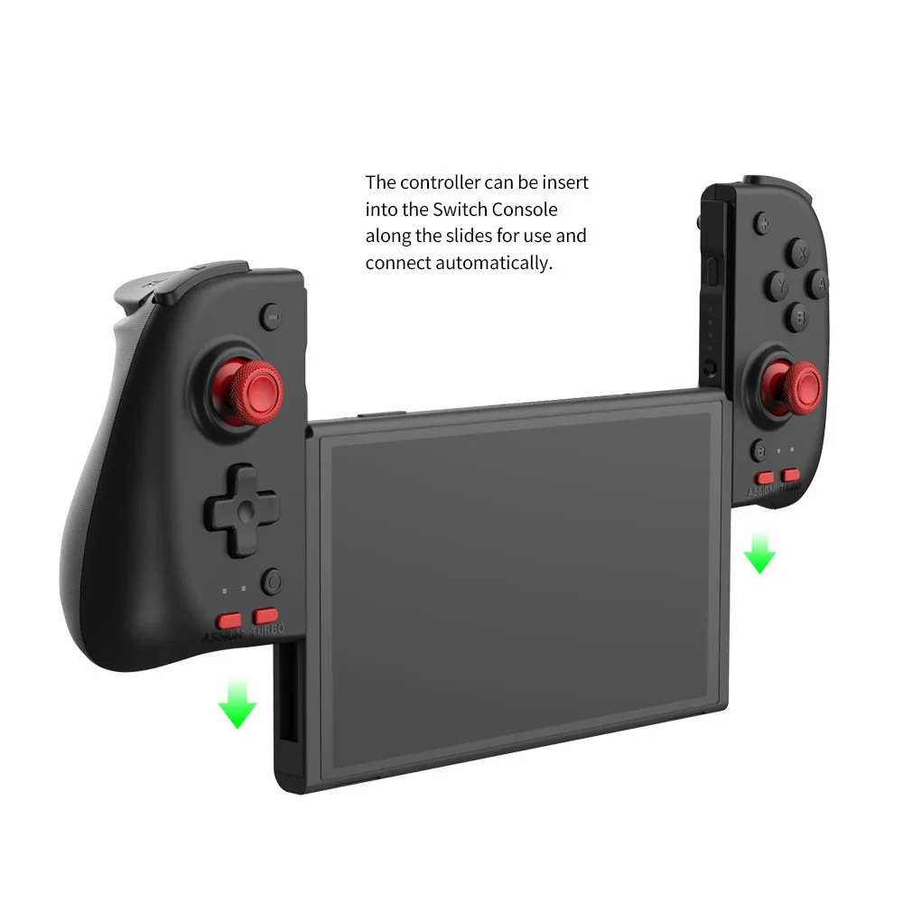 Wireless Controller for Nintendo Switch OLED Gamepad Handheld Grip Left Right Split Handle Console for NS OLED Joypad