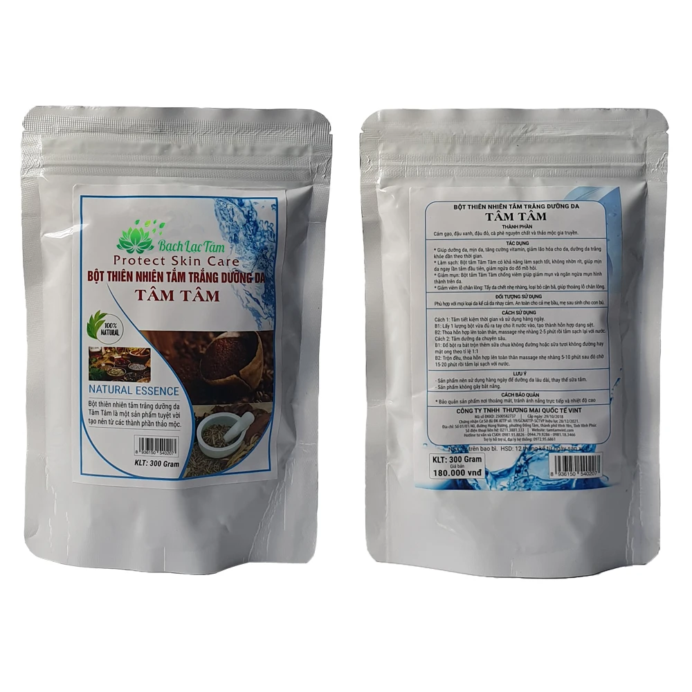 300 grams Whitening Deep Cleansing Bath Powder Body Relax Moisturizing Skin Care Product