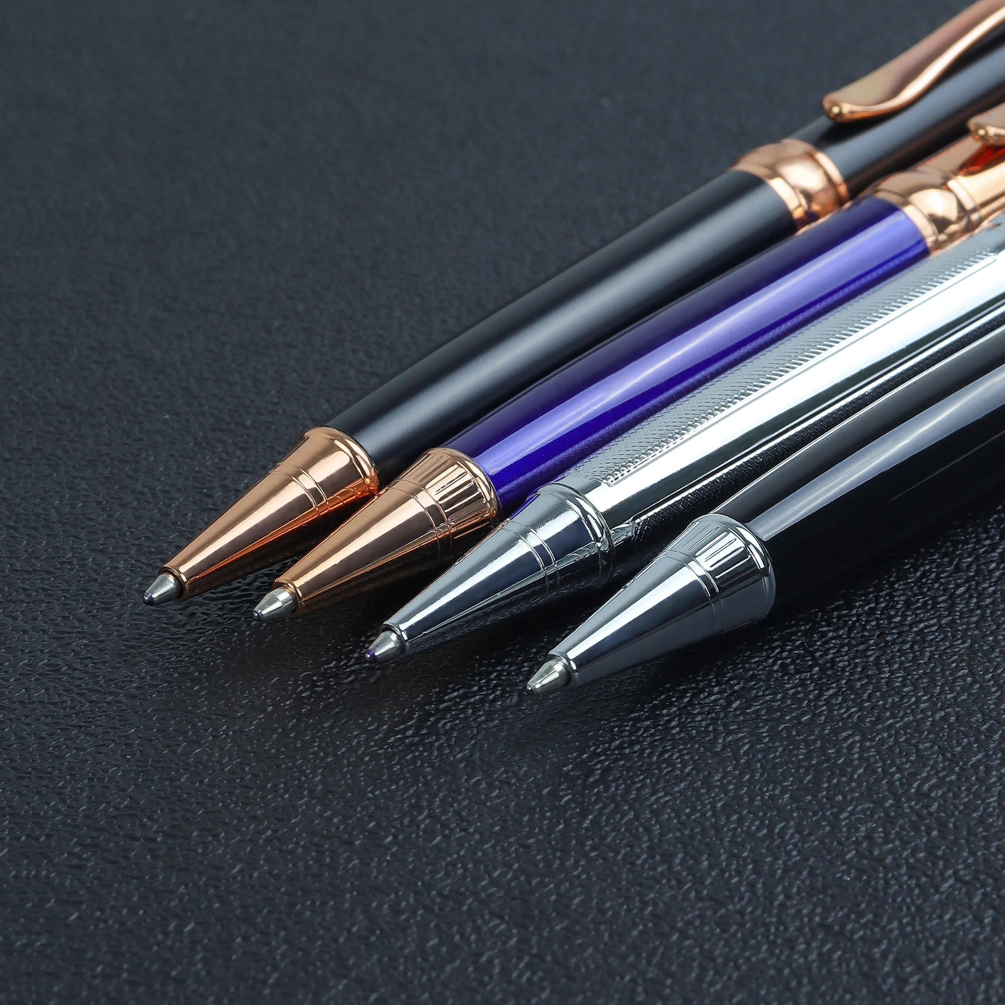 LT Luxury Business Hotel VIP Gift Stainless Steel Metal Signature Parker Ink Premium Ballpoint Rollerball Pen With Custom Logo