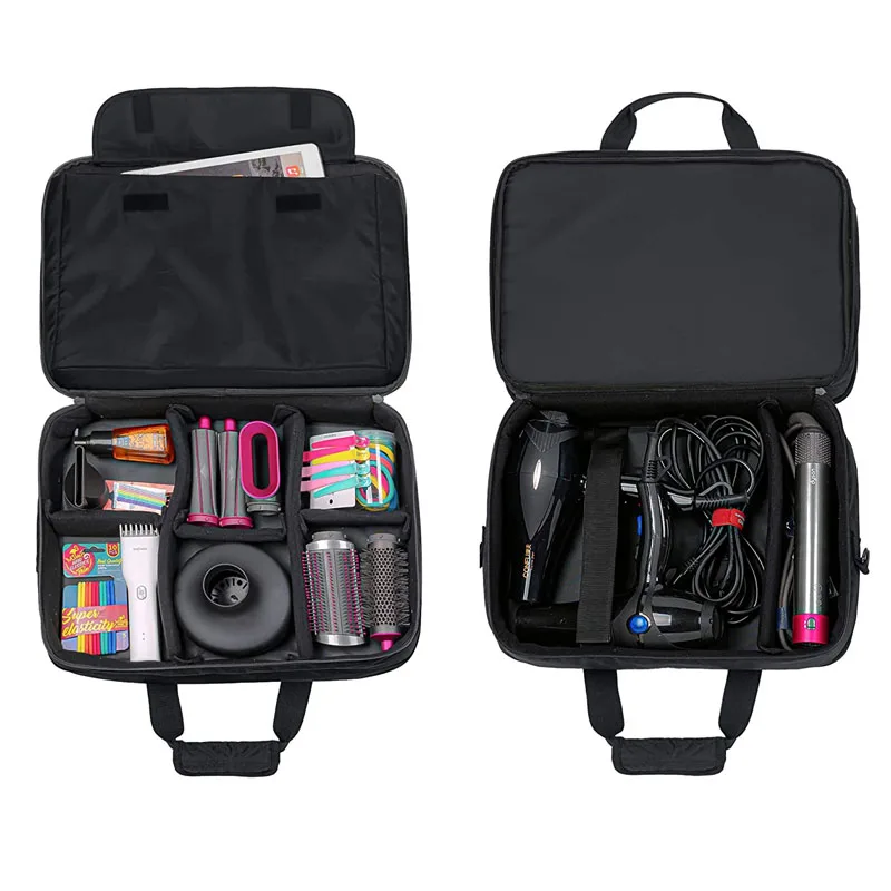 professional hairstylist hairdresser makeup storage bag custom travel cosmetic barber case
