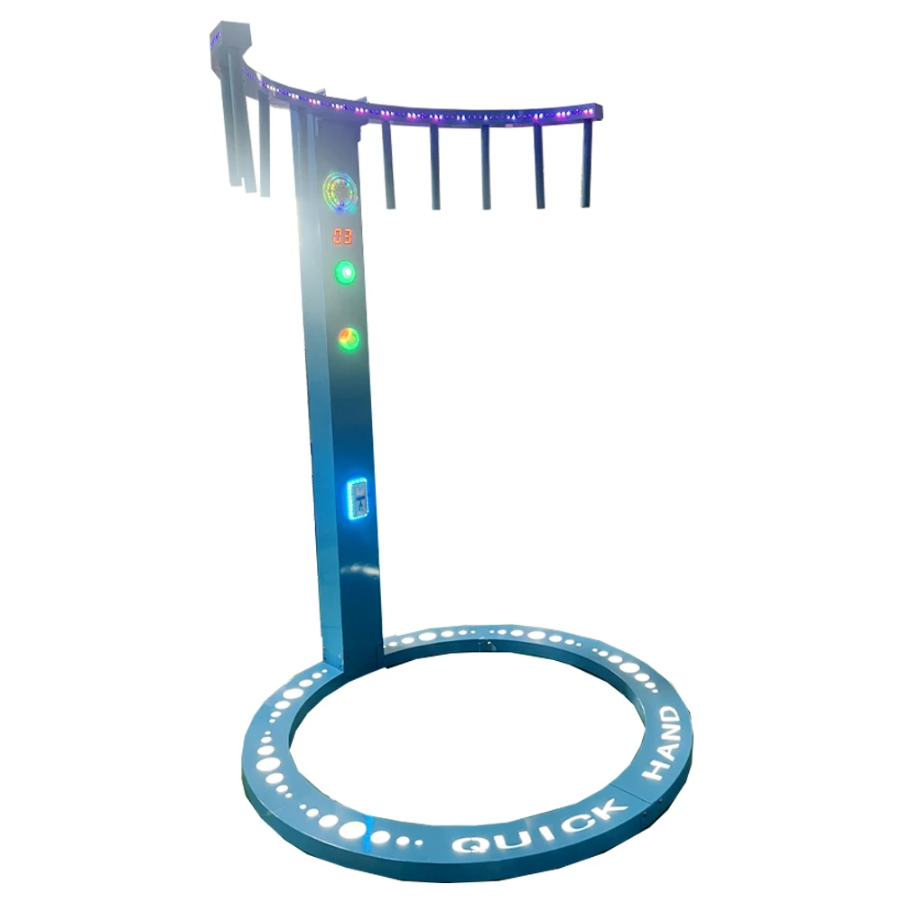 Quick Response arcade Catch stick eye game console eye fast chips coin operated game machine