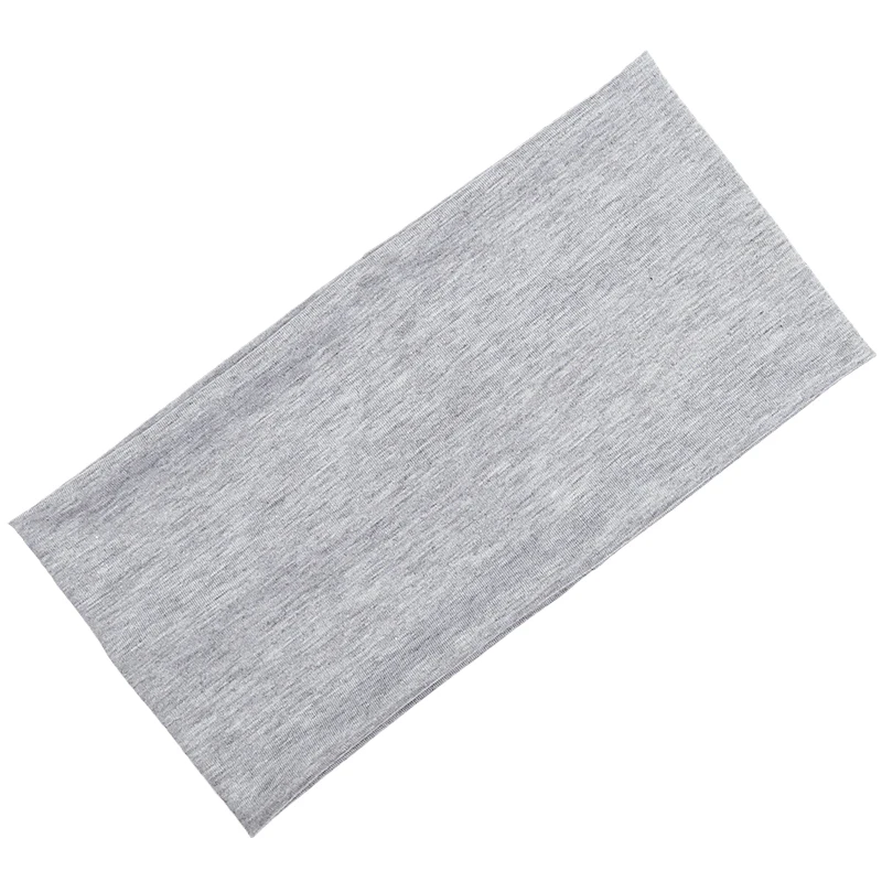 cotton Non Slip Headbands for Fashion Workout Yoga Sports Exercise Sweatbands Summer Accessories Elastic Bands