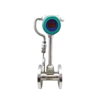 HIGHJOIN High-Strength Piezoelectric Crystal Aperture Diameter DN10-DN300 Vortex Flowmeter  Air Flow Meter Sanitary Flowmeter