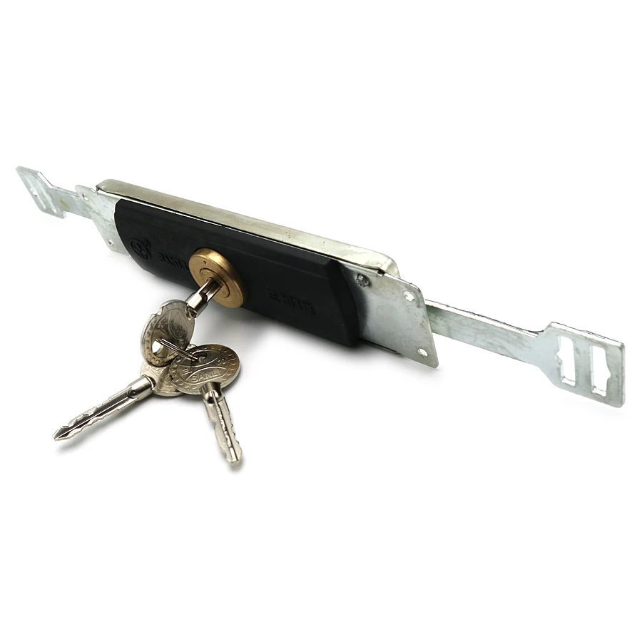 Традиционный дизайн SH гаражная вращающаяся дверь роликовый затвор ворота цинковая отделка медный сердечник замок