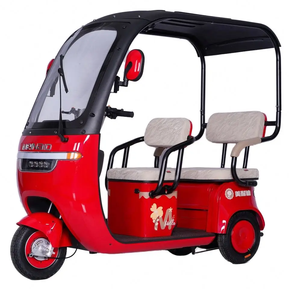 CHENLU hot sale Electric Scooter 3 Wheels Electric Tricycles For Adults Passenger tuktuk with opened body