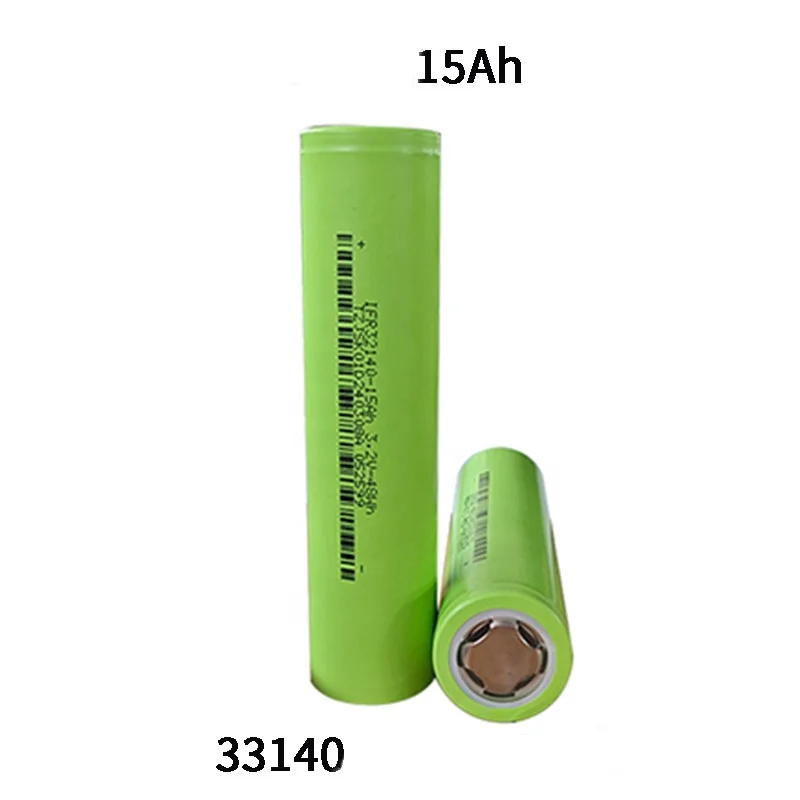 LFP 33140 Lifepo4 Cylindrical Brand New Battery 3.2v 15ah 15.5ah JSK 32135 High 3c Rate Rechargeable Lithium Ion Battery 3.2v