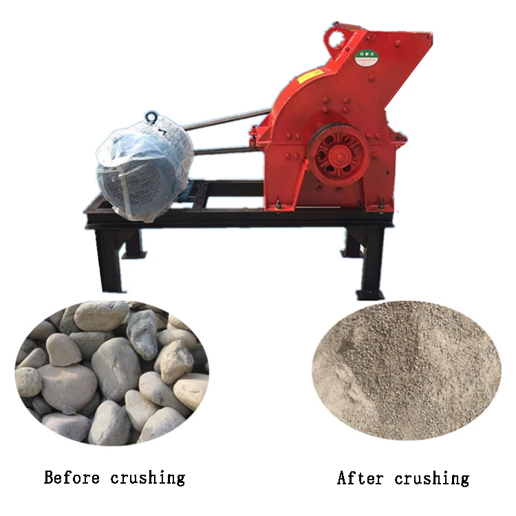 Powder Grinding Stone Crusher Clay Soil Slag Ash Hammer Crusher
