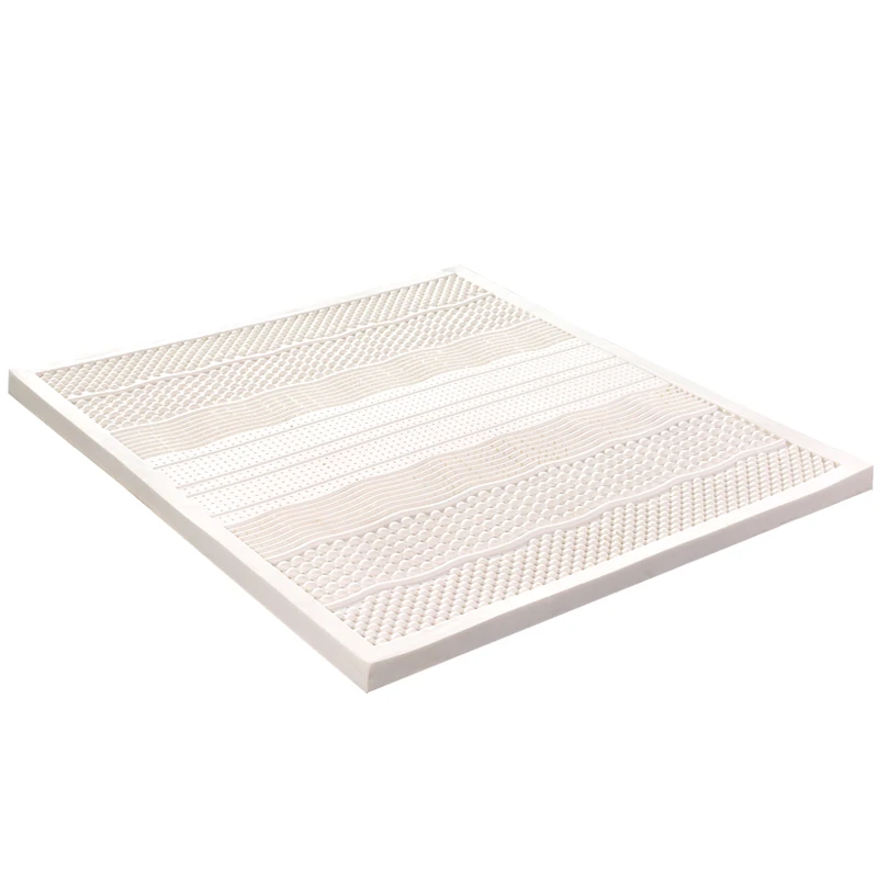 
Матрас из натурального латекса, чистый массажный матрас из 100% натурального латекса, матрас из пеноматериала, Королевский размер 