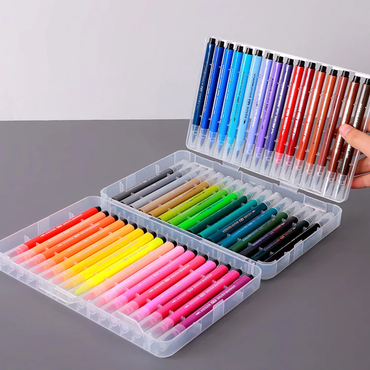 Wholesale Custom Logo 12/24/36/48 Colors Liquid Chalk Fluorescent Maker Pens Marker Pen Set