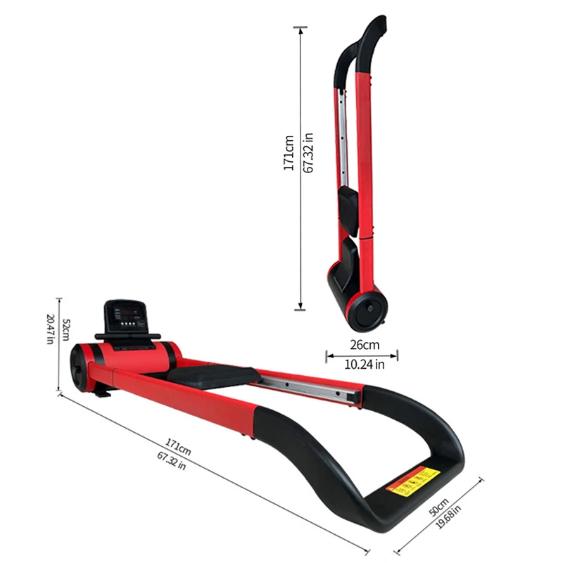 Indoor Magnetic Adjustable Resistance Foldable Exercise Rowing Machine for Home Use