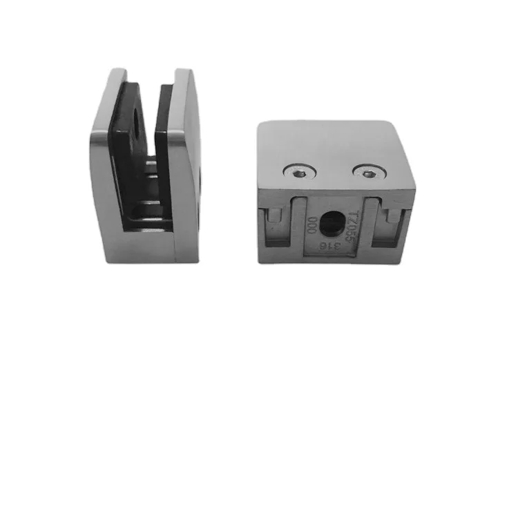 best quality   fence design stainless steel glass handrail clamp