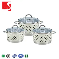 SY-кухонная утварь высокой емкости посуда кастрюля для готовки, кастрюля для нержавеющая сталь кастрюли 1.5QT горшок