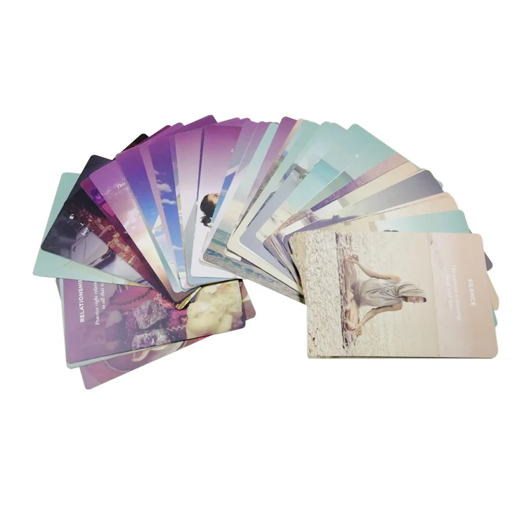 customize logo of paper card and paper envelop