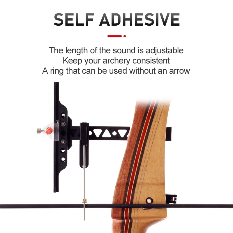 SPG Recurve Bow Signal Clicker Archery Magnetic Arrow Rest Accessories Kit Professional Competition Carbon Practice Equipment