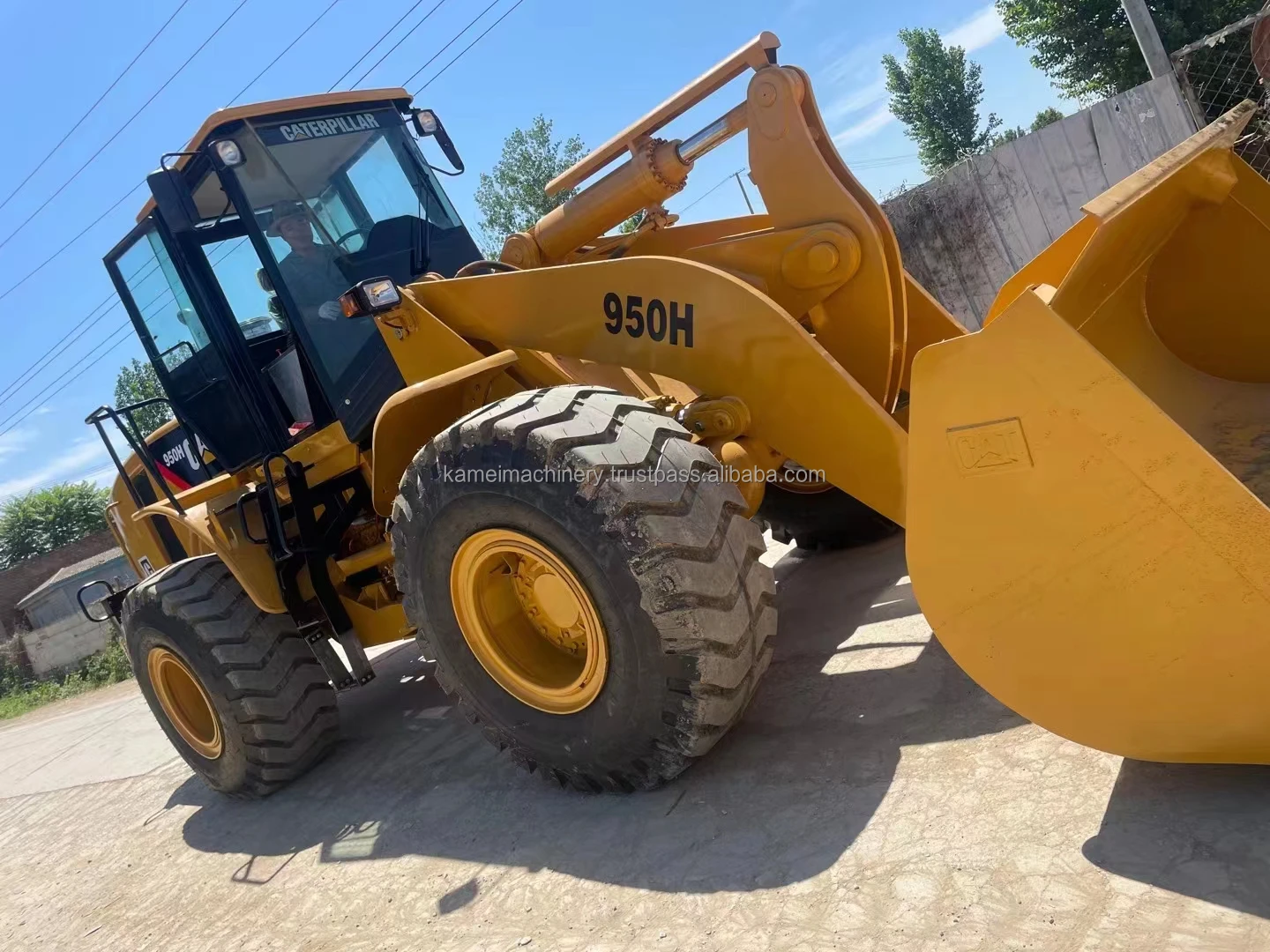 Колесный погрузчик CAT 950h 950g 950gc 988k сделано в Японии оригинальный komatsuu wa420 wa470