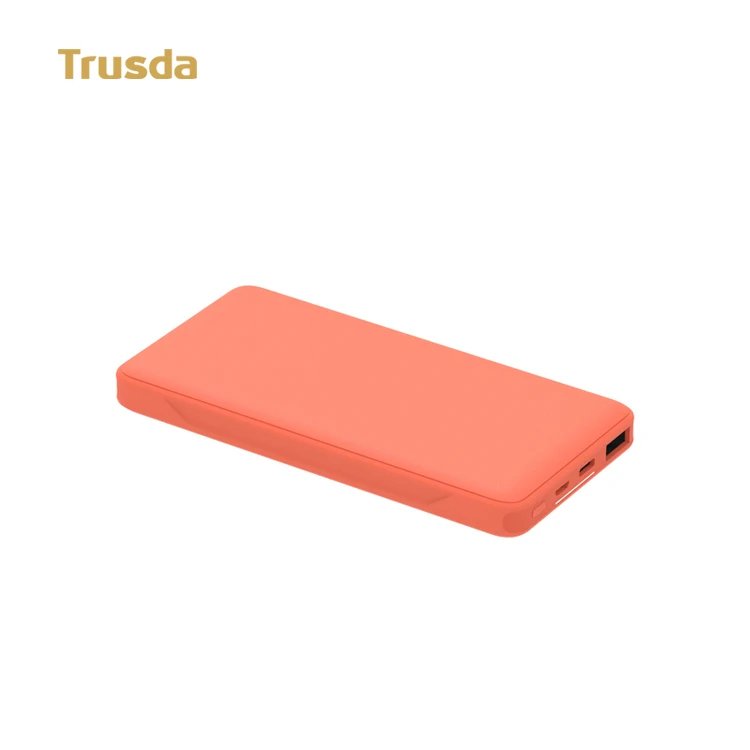  TRUSDA CP3 ультра тонкий 10000mah PD 18W быстрая зарядка внешний аккумулятор Двойной выход 5 цветов на выбор