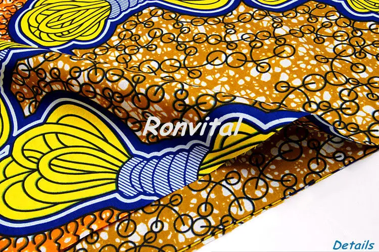 Quality Guaranteed Cotton Batik Print African George Fabric