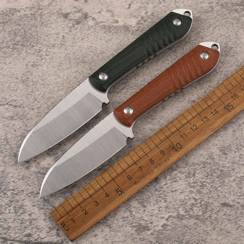 Classic 14C28N steel fixed blade knife Wholesale High quality hunting knife  with Kydex sheath Clip point survival knife