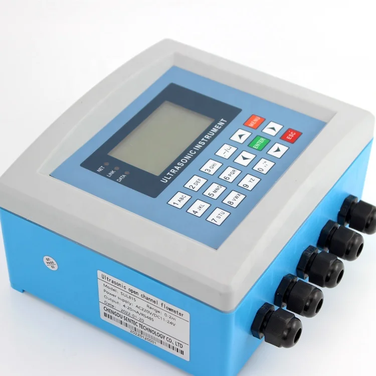 SENTEC SEM815 Good Selling Mass Liquid Flowmeter Fuel Open Channel Ultrasonic Open Channel Flow Meter