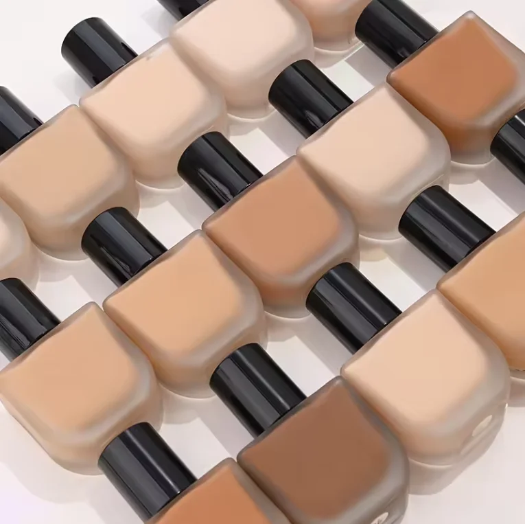 Liquid Full Coverage Long Lasting High Quality Foundation Private Label Choose Your Own Tube Matte Waterproof Makeup Foundation