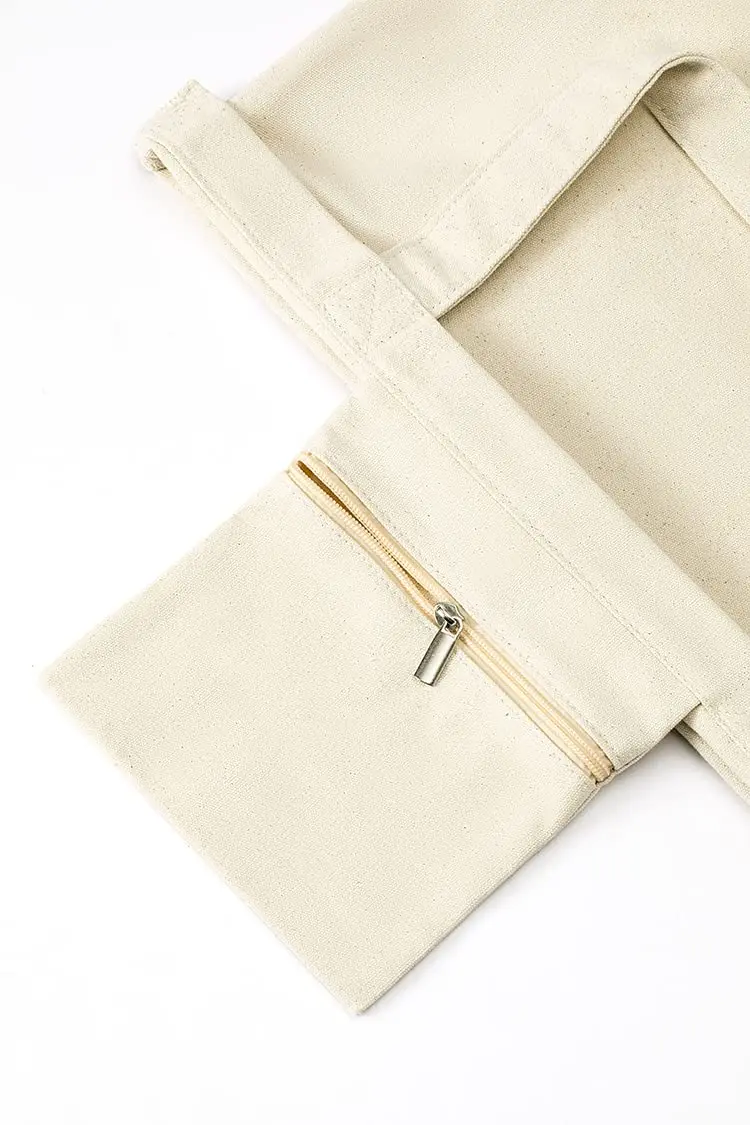 China Factory Custom Cotton Canvas Yoga Bag Custom Logo Beach Shoulder Canvas Yoga Tote Bag