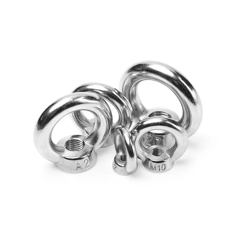 DIN582 rigging hardware rings nut 304, 316 stainless steel anchor eye bolt