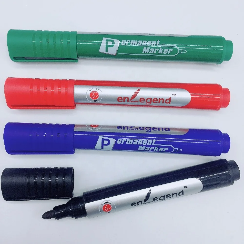 Wholesale Permanent Markers with Custom Logo, Practical for School and Office