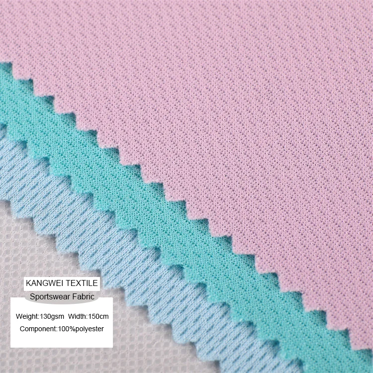 Bird Eye Sportswear Fabric Fabric For T Shirt Fabric For Sublimate Sports Ladies Activewear Workout Clothes