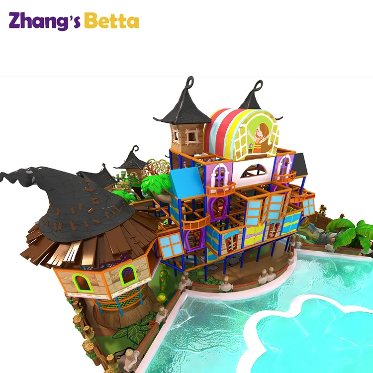 
Magic Style Indoor Children Playground Paid Design Service 