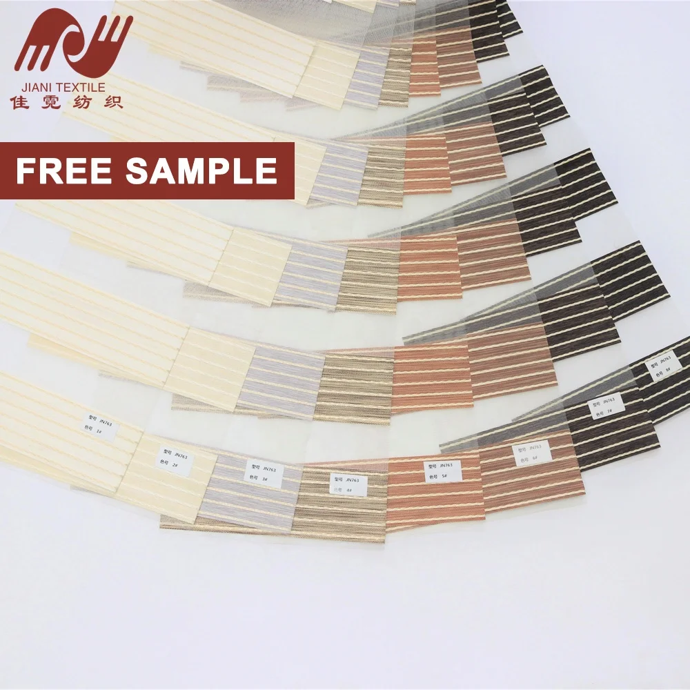 Popular fabric roller shade fabric high quality sun screen fabric for roller zebra blind