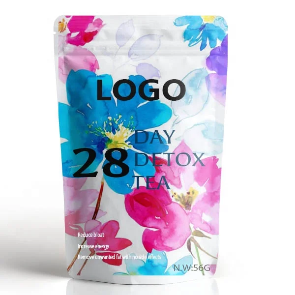 Herbal Organic Private Label Detox And Energy Tea TGA Approval Triangular Nylon Tea Bag Wholesale