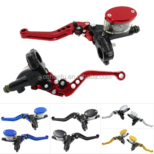 Motorcycle parts brake pump hydraulic brake clutch lever with master cylinder