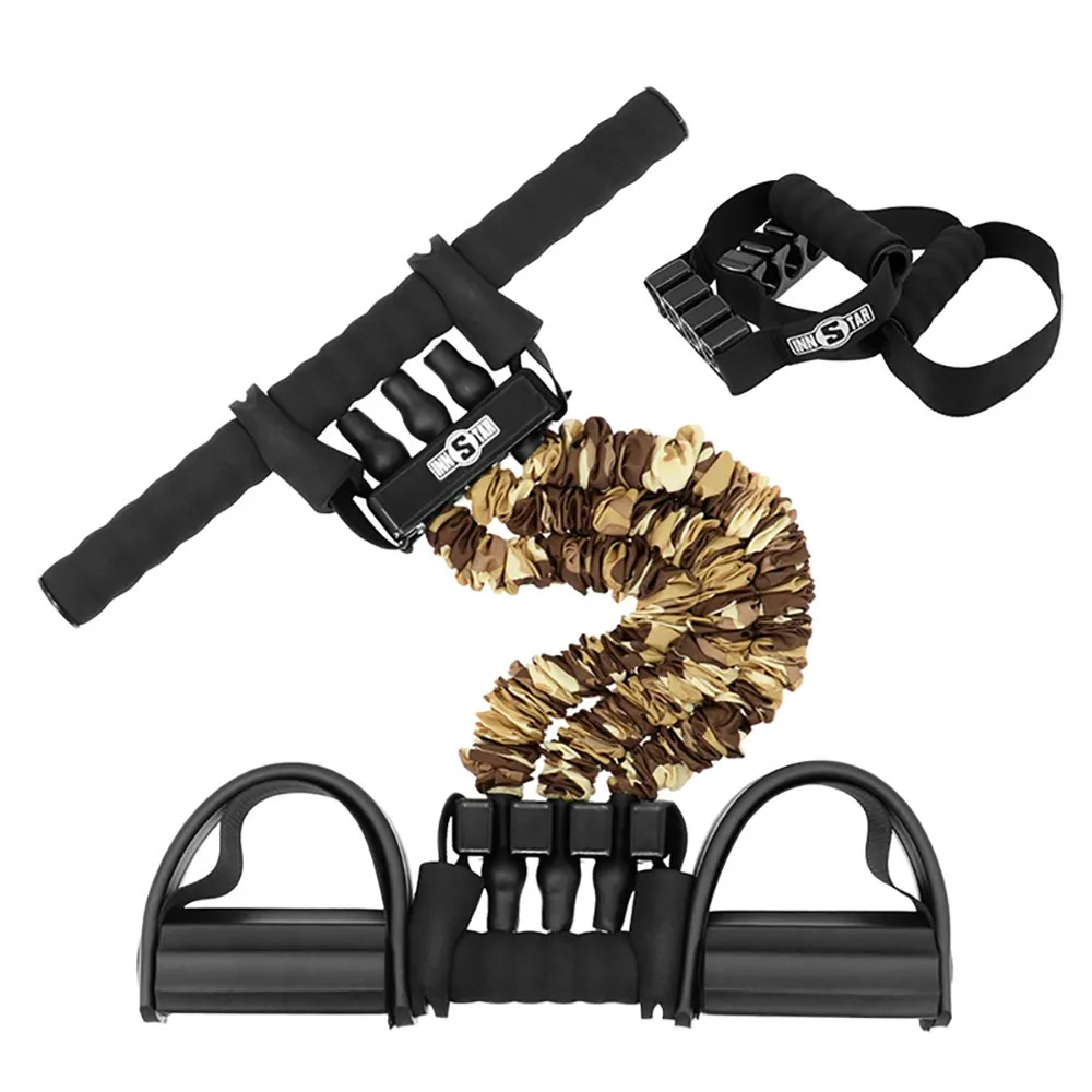 INNSTAR Pedal Resistance Band Latex Pull Rope Fitness Sit-up Exercise
