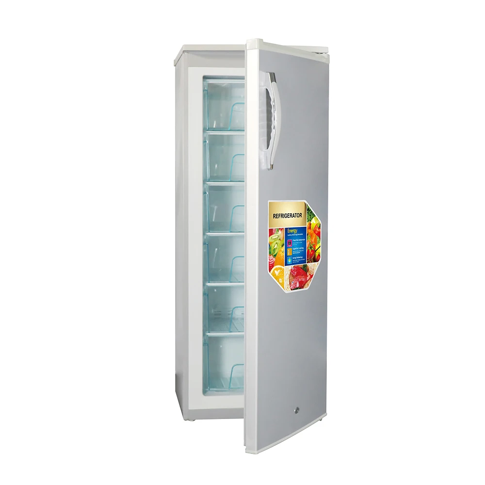ALLWAY Upright 180L Large Capacity Single Door Fridge SD-180F Refrigerator Home Low Noise Refrigerator Fridge