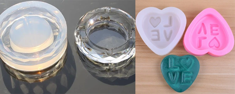 Mold silicone liquid platinum silicone rubber for epoxy resin ab glue crafts molds